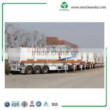 Jumbo Tube 6 Tube 8 Trailer for Hydrogen Helium Neon with ISO11120 BV Report