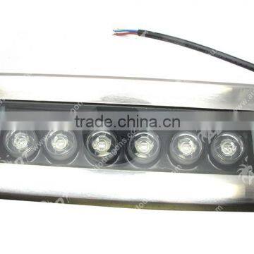 RGB Mode Led Worklight Light Bar With 6pcs High Intensity Leds in Each Unit
