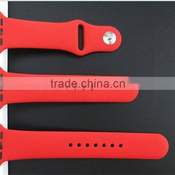 New arrival 3pcs per set silicone watch band for iwatch,silicon watch strap for apple watch band