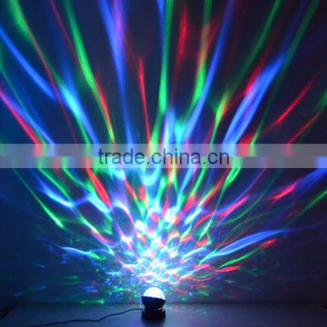 360 degree rotate LED disco ball light,mini disco rotating ball led light