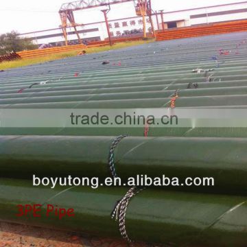 3pe Spiral welded steel pipes