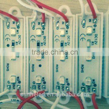 Factory Direct high power LED module SMD3528 12V 3leds Waterproof for advertising Sign/Logo box/backlighting