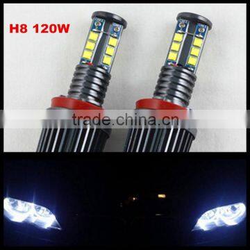 Canbus 120W LED Angel Eyes Marker for BMW X5 E70 X6 E71 E90 E91 E92 M3 E60 E82 E93 E63 LED Marker Headlight Angel Eyes