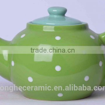 Wholesale Stoneware green tea pot 1000cc