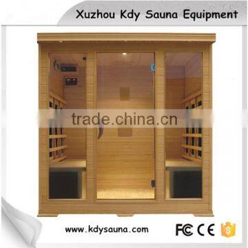 2015 Europe Home Therapy Cheapest Sauna Room with Ceramic Heater for Detoxing (CE/ETL/RoHS)