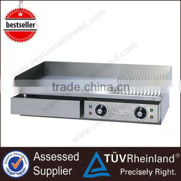 Commercial Countertop BBQ Grill Half Griddle And Half Grill One Machine Dual Use Smokeless Grill