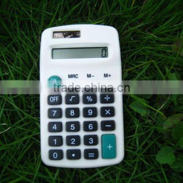 hot sale new design dual power solar pocket calculator electronic calculator