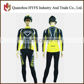 New Custom long sleeved jersey men antibacterial deodorant breathable quick drying riding clothes suit