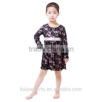 2016 new autumn romantic angel dresses for kids lap dress