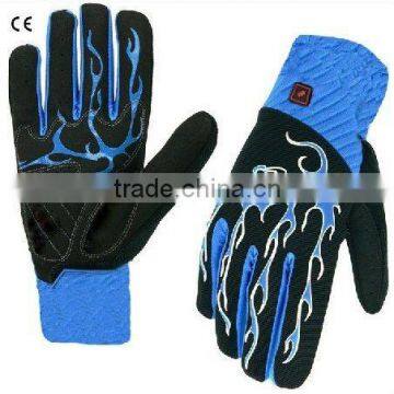 2012 new and colorful cycling heated glove