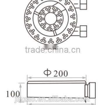 Japanese Style Strong Fire Burner Iron Cast Burner Kitchen Gas Stove Burner B-124 photo-2