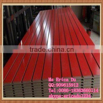 1220x2440x18mm MDF slot board for decoration