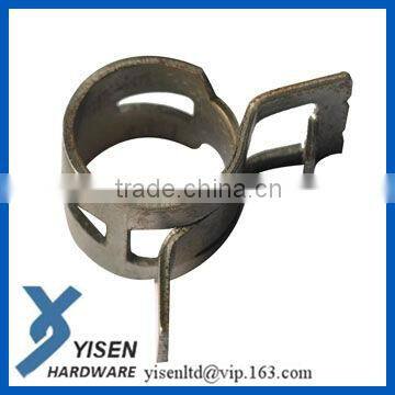 Hoop flat wire spring