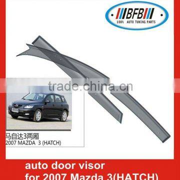 car door visor for Mazda 3 (Hatchback) 2007