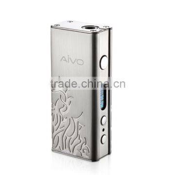 AIVO 2016 Newest E Cigarette BOX MOD TC 50W Temperature Control Vape Box Mod with 2200mAh Battery