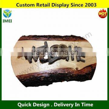 carved wood signs/ welcome signs/ hand painting 14X10" YM3-088