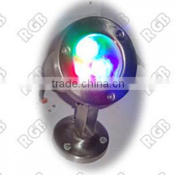 IP68 Small 3W RGB LED Underwater Light With CE,ROHS,FCC photo-2