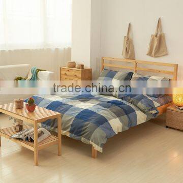 China Supplier Cotton Bedding Set/ Sheet Set/ Neutral Duvet Cover Set