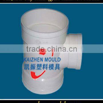 High precision plastic injection pipe fitting mold