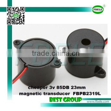 cheaper 3v 85DB 23mm magnetic transducer FBPB2319L(B)