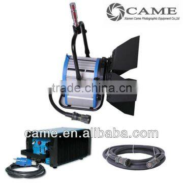 CAME-TV 6000K Compact 575W HMI Fresnel Light + Electronic Ballast 100% Compatible ARRI