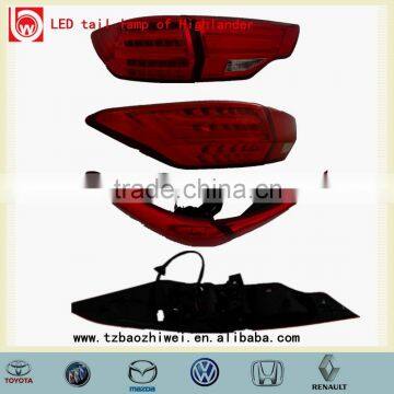 LED OEM Vehicle Car New Type Rear Lamp Light for Highlander 2015