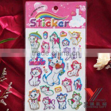 The AristoCats foam sticker