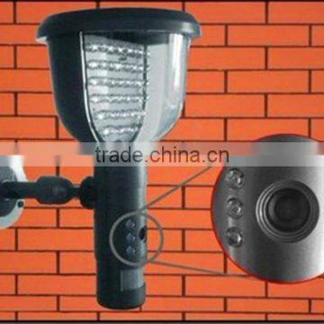 IP65 Waterproof Outside Lamp Solar Light Motion Detection Camera IR HD 1280*720 Garden Light Hidden Camera