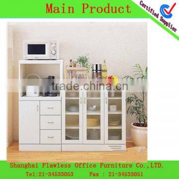 2013 Economical And Practical PVC microwave shelf Kitchen Cabinet kitchen rack LF-KF-0084