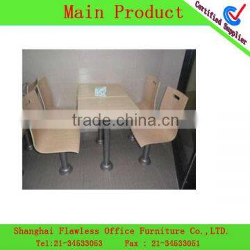 HOT fast food table and chairs KL-KF-0062