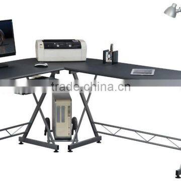 Home office furniture L-shape home office desk computer desk with assembly instructions