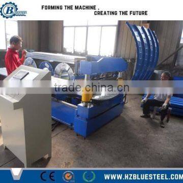 Roof Use Portable Automatic Corrugated Iron GI PPGI Aluminum Crimping Machine From China Manufacturer