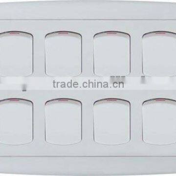 8 gang 1 way switch/8 gang 2 way switch