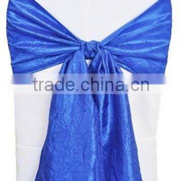 Custom Royal Blue Crushed Sashes For Party or Wedding