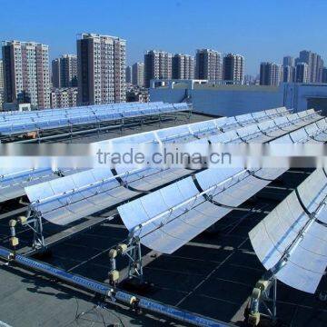 rubber industry solar parabolic trough collector