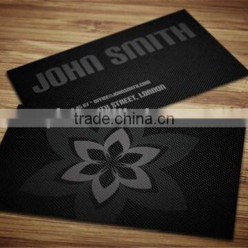 ZYH Custom Carbon Fiber Reinforced Polymer 100% Real Carbon Fiber Business Card