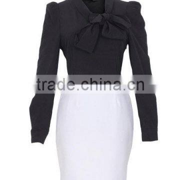 spring autumn office lady women OL career Skirt suits ( tshirt + skirt ) business sets women work wear