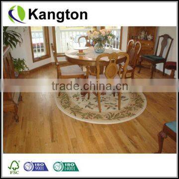 Natural beech solid flooring