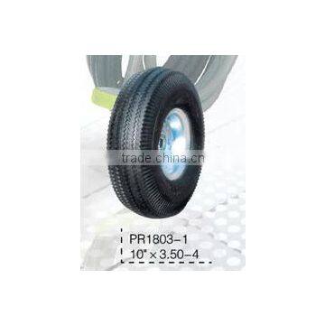 Rubber Wheel TUV CERTIFIED FACTORY Wheelbarrows Pnuematic Wheel, Solid Wheel,PU Foam Flat Free Wheel 6"-18" photo-3