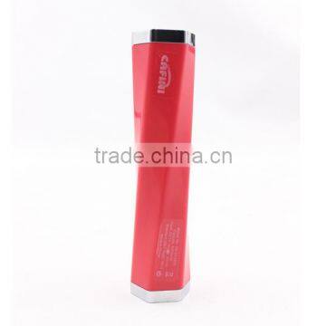 2016 Best selling outdoor portable mini led torch light portable power bank