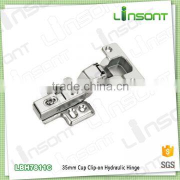 China manufacture hydraulic clip on shower door pivot hinge furniture accessories door hinge