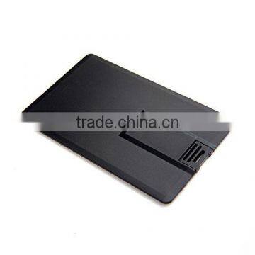 Custom Promotional Business Card USB Flash Drive Gift, Full Body Painting Black Blank Credit Card Memory Stick Bulk Wholesale photo-3