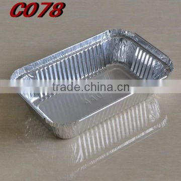 disposable aluminium foil food containers