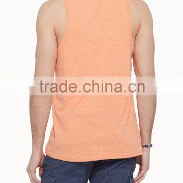 Daijun OEM China Factory Wholesale 100% Cotton Men Gym Tank Top photo-2