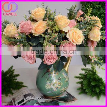 chinese supplier high quality simulation flower real touch roses