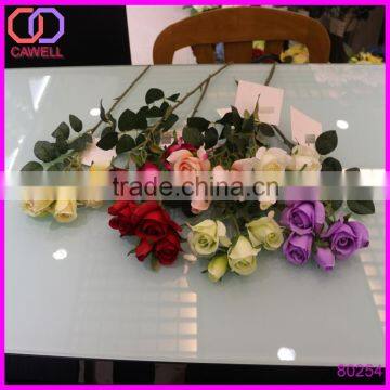 new arrival 4 heads long stem artificial rose flower