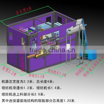 automatic blow moulding machine