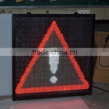 Solar power LED Traffic Sign