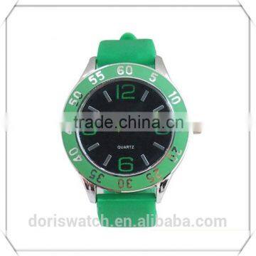 Silicone Unisex water resisant high quality fashion sport watch