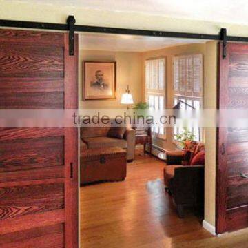 America Style Sliding Barn Wood Door Hardware Closet Roller Set